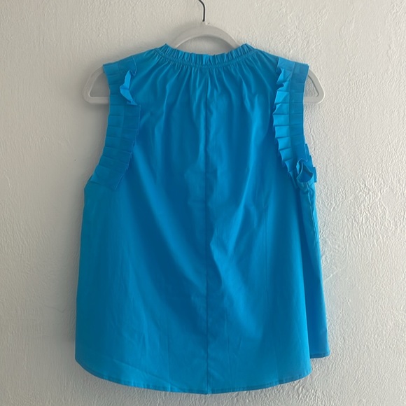 Time After Time Medium Channing Top, Aqua - Picture 7 of 10